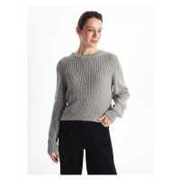 LC Waikiki Lcw Crew Neck Plain Long Sleeve Women's Knitwear Sweater