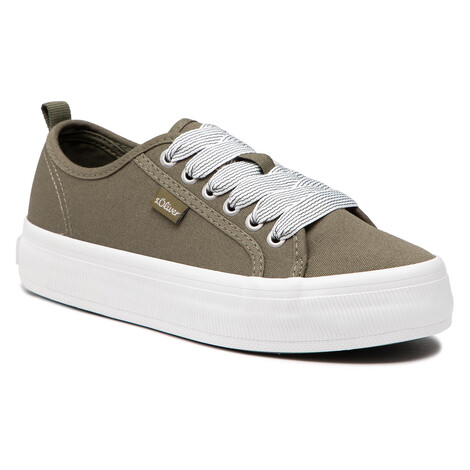 s.Oliver 5 5 23618 26, Scarpe da Ginnastica Donna, Pettine Nero, 36 EU