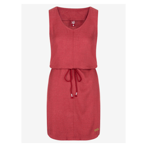 Červené dámské letní šaty LOAP NECLA
