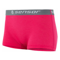 Dámské kalhotky s nohavičkou SENSOR Merino Active magenta