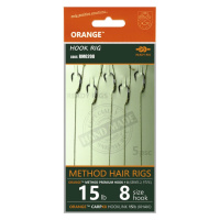 Life orange návazce method hair rigs s2 15 lb 5 ks - 8
