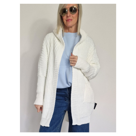 Smetanový svetrový kardigan NOT Miss City official