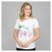 QVC LYLA tričko s pajetkami Barva: Bílá, Mezinárodní