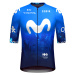 GOBIK Cyklistický dres s krátkým rukávem - INFINITY MOVISTAR TEAM 2024 - modrá/bílá