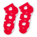 Steven 136 001 Mikuláš červené Kotníkové ponožky