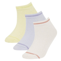 DEFACTO Girl 3-pack Cotton Booties Socks