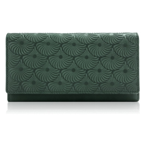 Dámská kožená peněženka Paolo Peruzzi IN-57 zelená