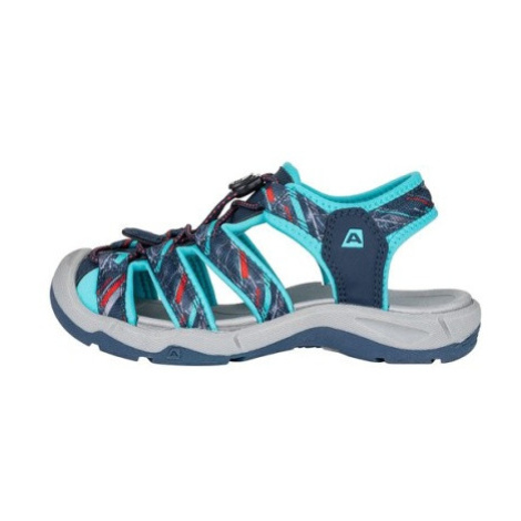Alpine Pro Gaster Dětské sandály KBTX320 akva modrá