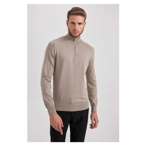 DEFACTO Slim Fit Half Turtleneck Pullover