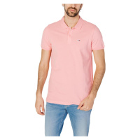 Tommy Hilfiger SLIM PLACKET DM0DM18312 Růžová