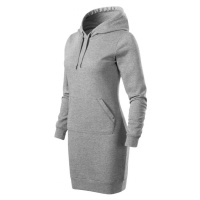 Šaty dámské SNAP 419 - XS-XXL - tmavě šedý melír