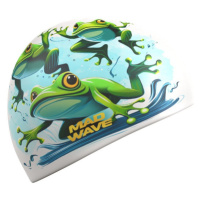 Mad wave frogs silicone cap bílá