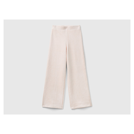 Benetton, Wide Chenille Trousers United Colors of Benetton