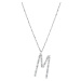 Rosato Stříbrný náhrdelník s přívěskem M Cubica RZCU13 (řetízek, přívěsek)