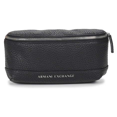 Armani Exchange WAISTBAG - MAN'S WAISTBAG Černá