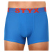 3PACK pánské boxerky Styx sportovní guma nadrozměr modré (3R96879)