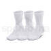 Under Armour UA 3-Maker 3pk Mid-Crew 1373084-100 - white -41