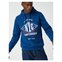 Koton College Printed Sweatshirt Hoodie