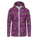 Mr. GUGU & Miss GO Unisex's Eggplant Zip Up Hoodie Hkz-U-Pc2260