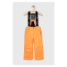 Dětské zimní sportovní kalhoty CMP oranžová barva