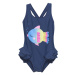 COLOR KIDS-BABY Swimsuit W. Application-7198-Dark Denim Modrá