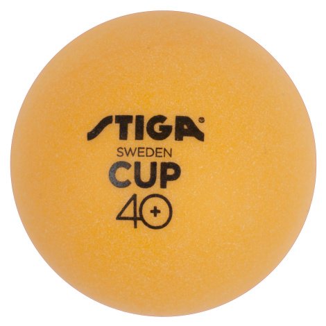 Míčky na stolní tenis STIGA CUP ABS - oranžové 6ks