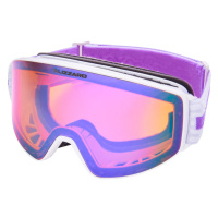 BLIZZARD-Ski Gog. 931 MDAZO, white shiny, rosa2, purple REVO Bílá