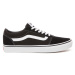 VANS-MN Ward-(Suede Canvas) black/whit Černá