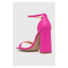 Kožené sandály Steve Madden Airy růžová barva, SM19000021