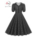 Barevné retro šaty JW914