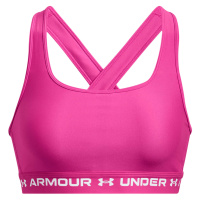 Under Armour UA Crossback Mid Bra Sportovní podprsenka US 1361034-655