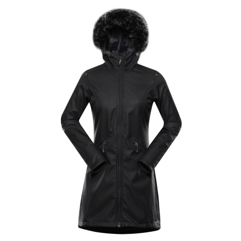 Dámský softshellový kabát Alpine Pro ZOPHIMA - černá
