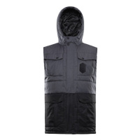 Pánská vesta s membránou ptx ALPINE PRO HARD dk.true gray