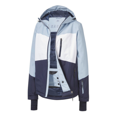 CRIVIT Dámská lyžařská bunda (bílá / modrá / námořnická modrá)