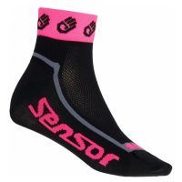 Ponožky SENSOR Race Lite Ručičky reflex růžová