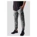 Washed Cargo Twill Jogging Pants - grey