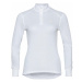 Odlo W BL TOP ACTIVE WARM ECO Dámské funkční triko, bílá, velikost
