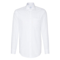 Seidensticker Pánská popelínová košile SN193600 Striped Light Blue - White