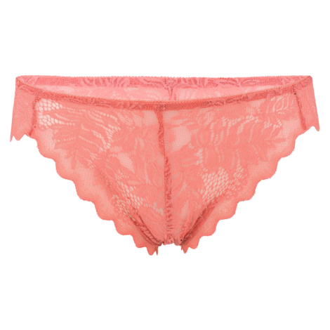 Malena sexy krajkové kalhotky brazilky Y7 růžová