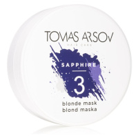 Tomas Arsov Sapphire Blonde Mask přirozeně neutralizující maska pro blond a melírované vlasy 100