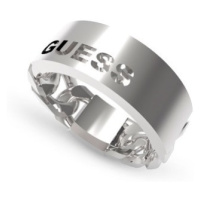 Guess Nadčasový ocelový prsten X Logo JUXR03006JWST
