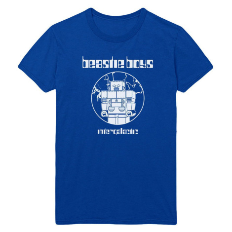 Beastie Boys Tričko Intergalactic Unisex Blue