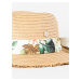Světle hnědý dámský slaměný klobouk Rip Curl