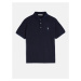 Polokošile trussardi t-shirt polo cotton piquet modrá