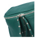 Luxusní kožená kabelka ledvinka tmavě zelená - ItalY Banana zelená