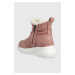 Dětské zimní boty U.S. Polo Assn. růžová barva