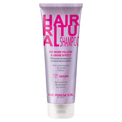 Dermacol Šampon pro studené blond odstíny Hair Ritual (No More Yellow & Grow Effect Shampoo) 250