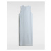 VANS Left Chest Maxi Dress Women Grey, Size