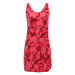 Dámské šaty Alpine Pro PATA - růžovo-červená