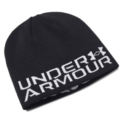 Under Armour REVERSIBLE HALFTIME Chlapecká čepice, černá, velikost